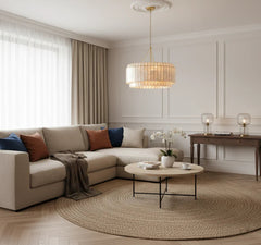 Light Luxury Shel Chandelier