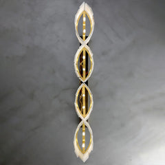Linear Alabaster Panel Pendant Lamp