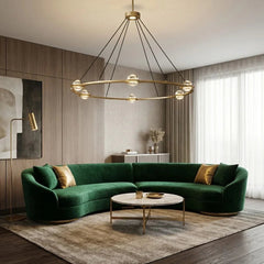 Nova Round Modern Chandelier