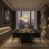 Sculptural Alabaster Gemstone Pendant Light