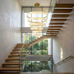 Tiered Alabaster Chandelier