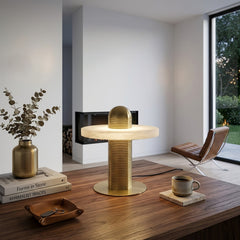 Geometric Layered Table Lamp