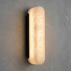 Luxury Alabaster Vertical Wall Lamp