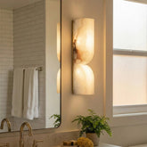 Rectangular Essence Alabaster Wall Sconce