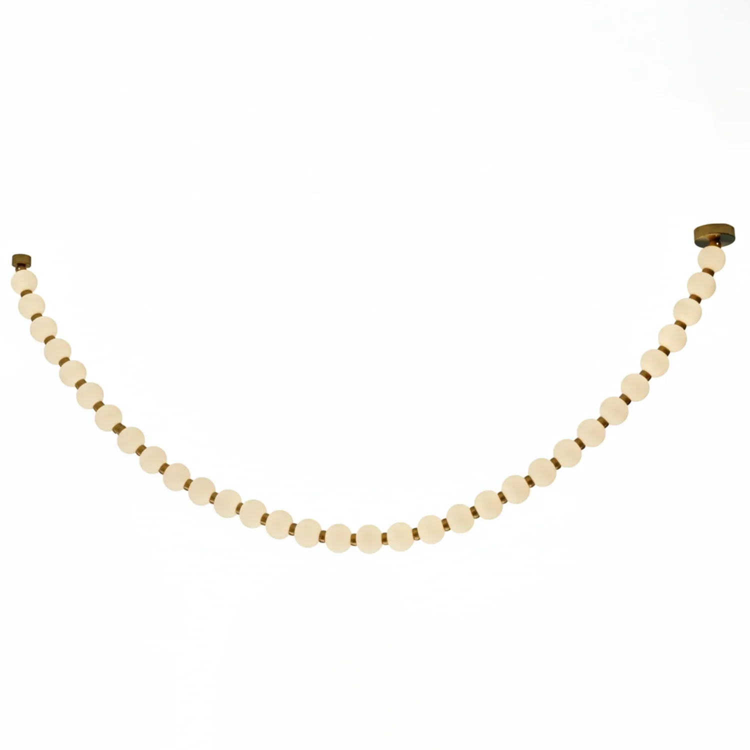Dazzling Pearl Necklace Chandelier