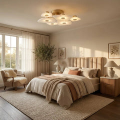 Alabaster Petal Ceiling Light
