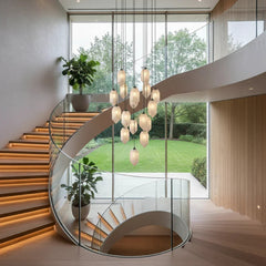 Aubrey Alabaster Pendant Light