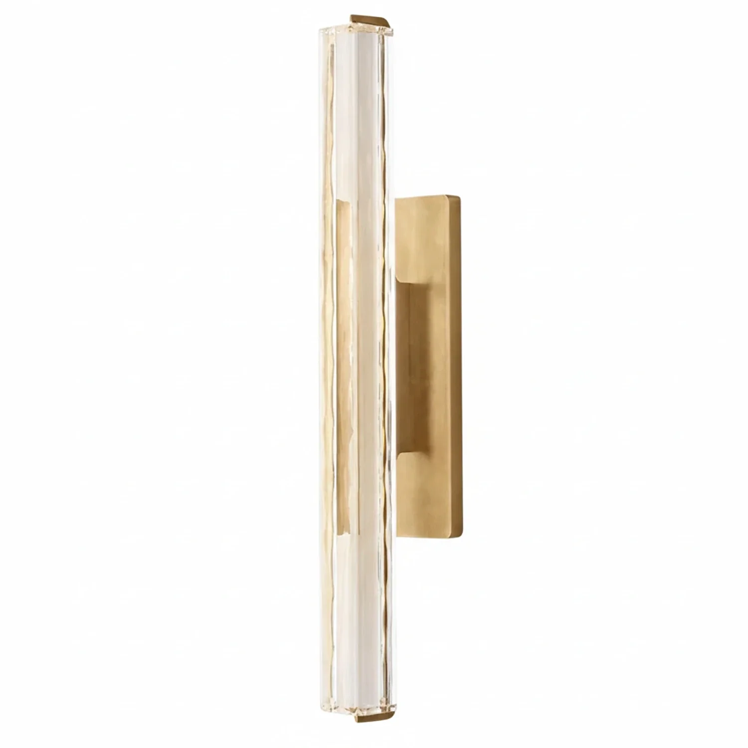 Audubonne Minimalist Crystal Column Sconce