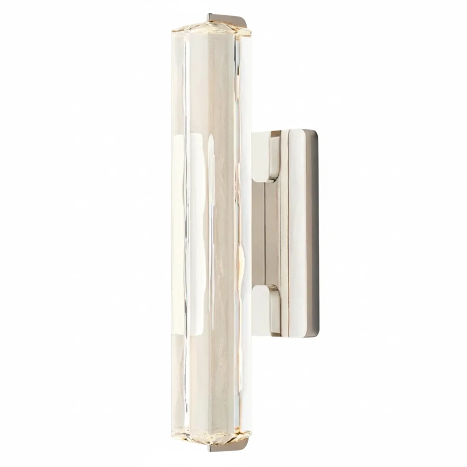 Audubonne Minimalist Crystal Column Sconce