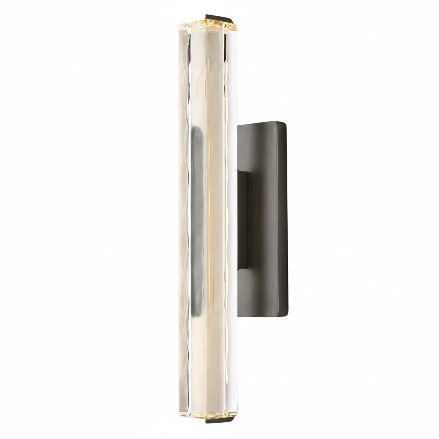 Audubonne Minimalist Crystal Column Sconce