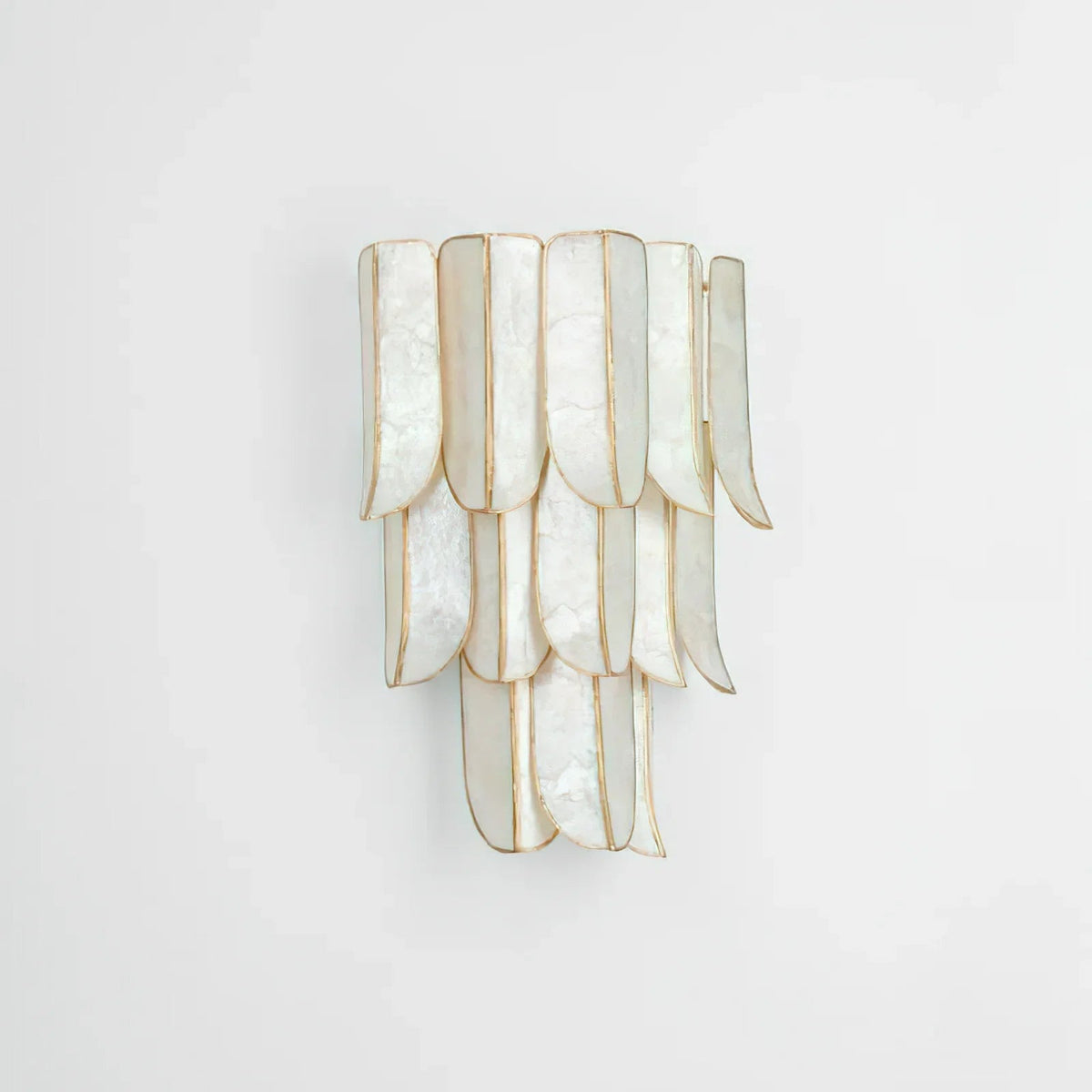 Cartagena Vintage Gold Leaf Wall Lamp
