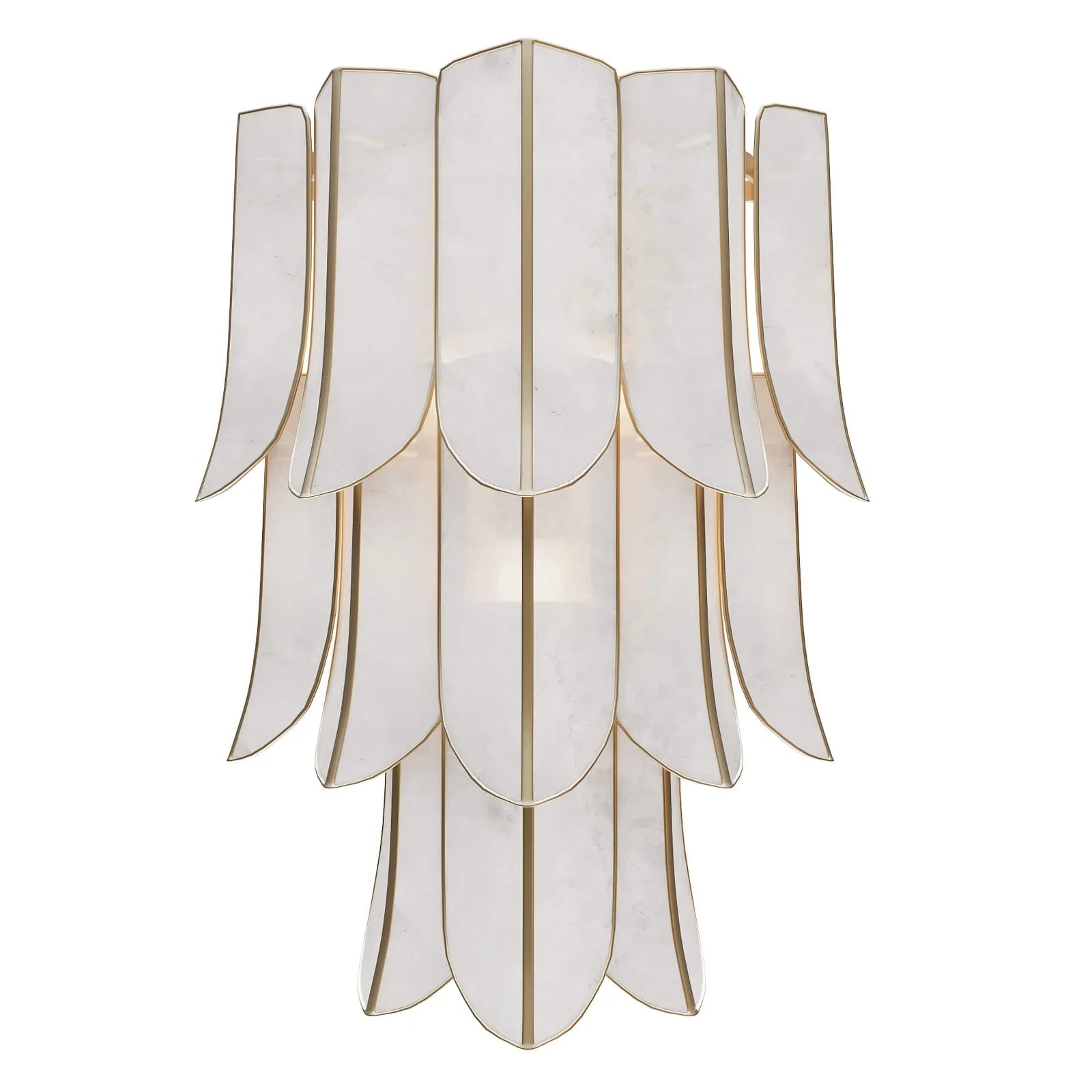 Cartagena Vintage Gold Leaf Wall Lamp