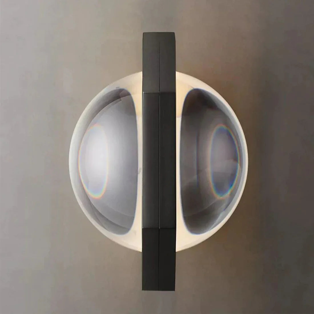 Genius LED Crystal Orb Wall Sconce