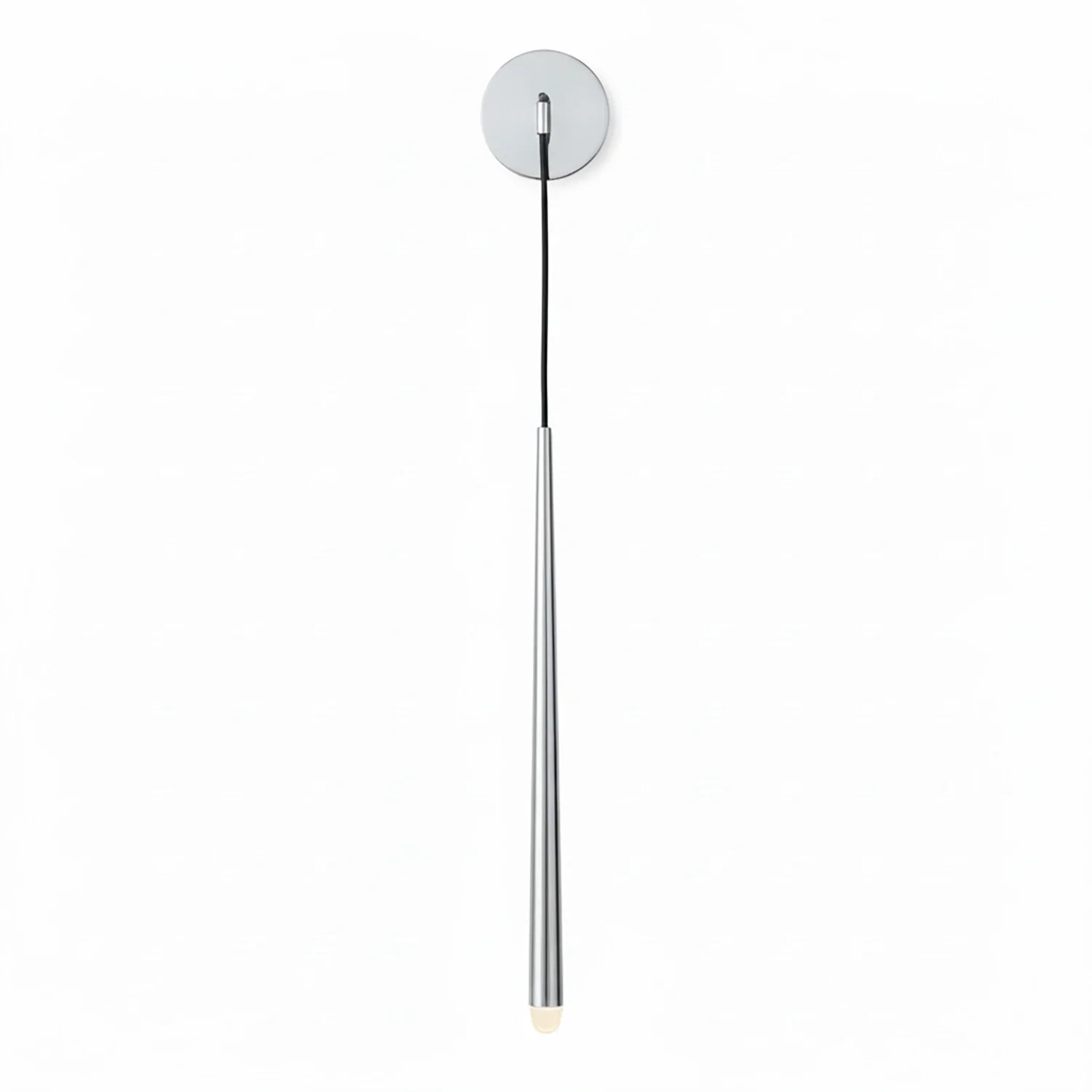 Brass Spinal Tube Crystal Wall Lamp