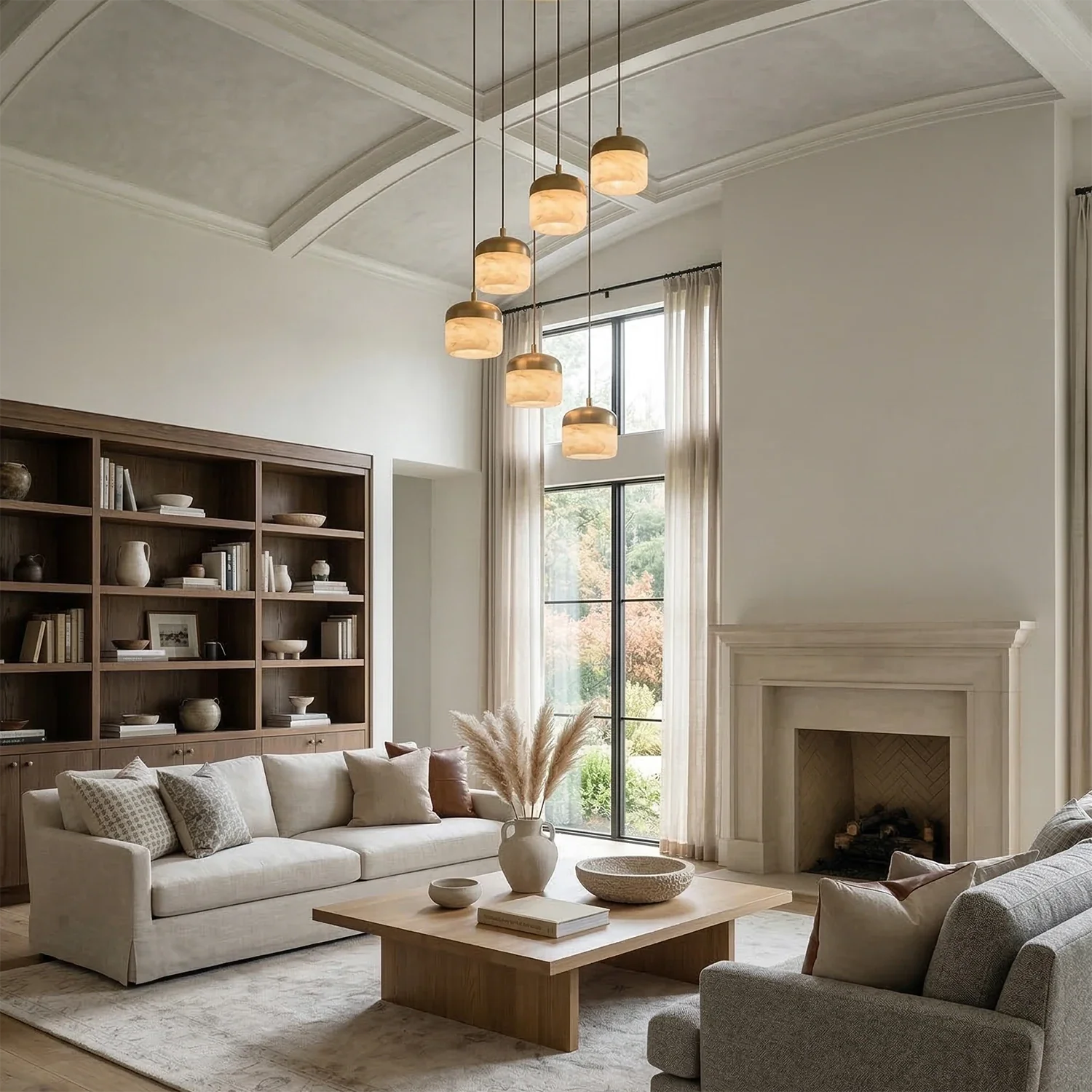 AstaVera Alabaster Pendant Light