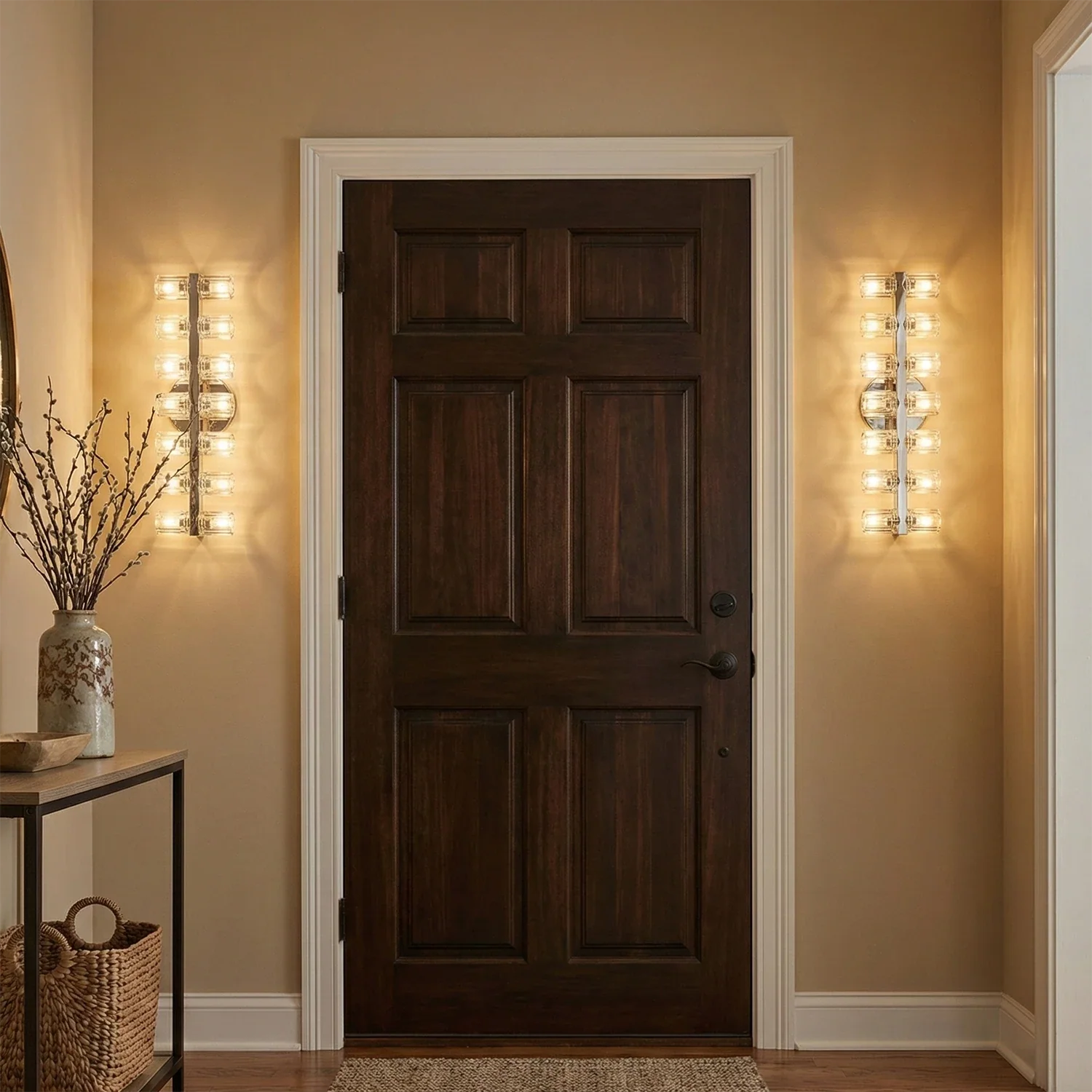 Aurora Glass Cup Sconce