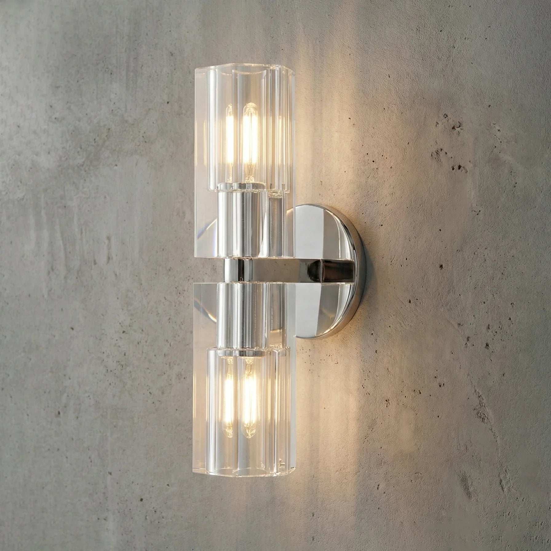 Aurora Glass Cup Sconce