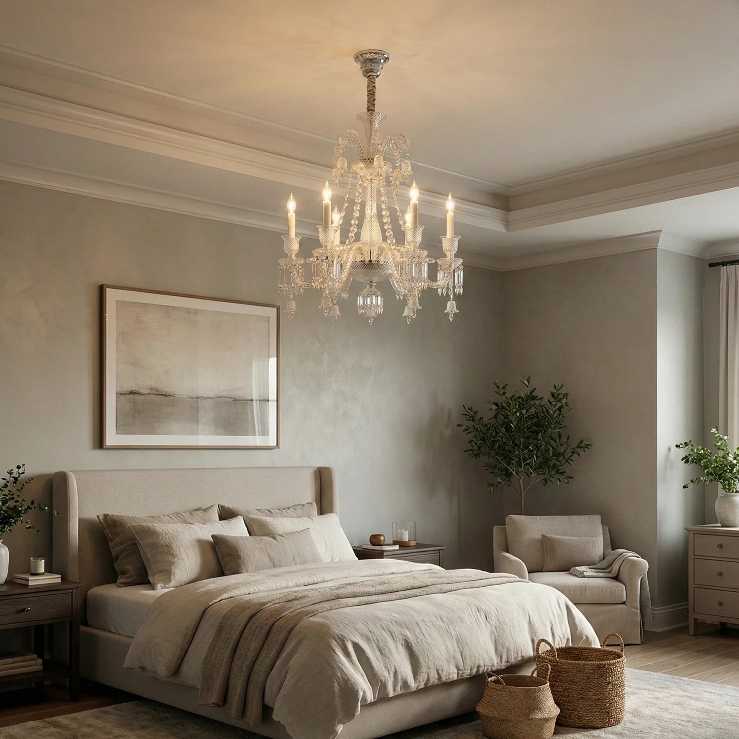 Brilliant Starry Crystal  Chandelier