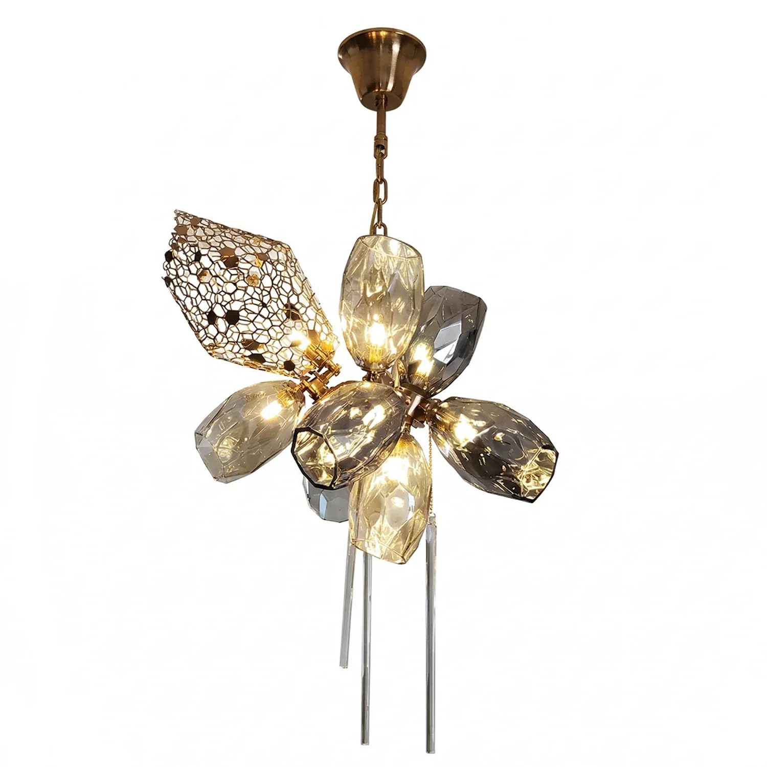 Britannica Luxury Stained Glass Chandelier