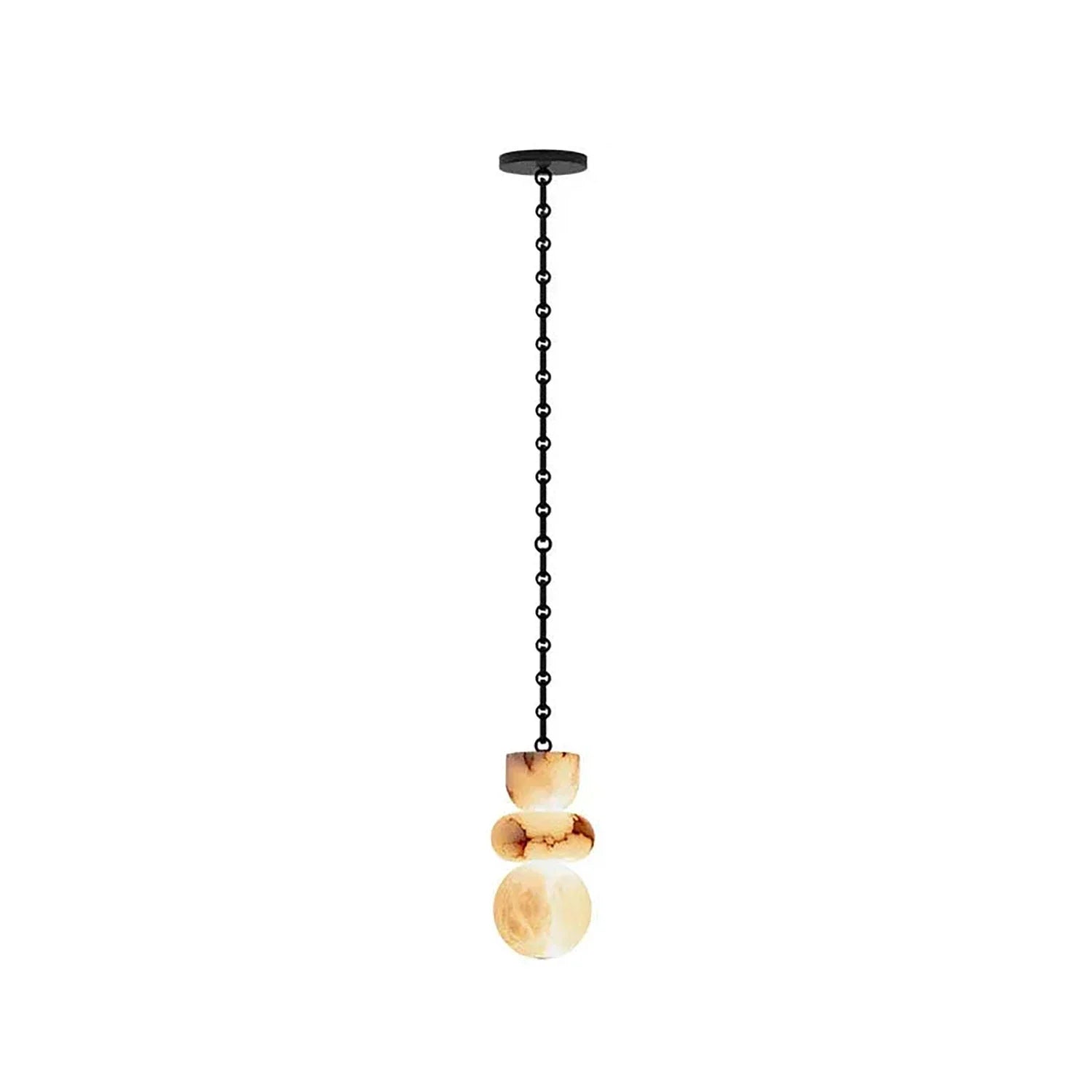 Lykka Alabaster Cluster Chandelier