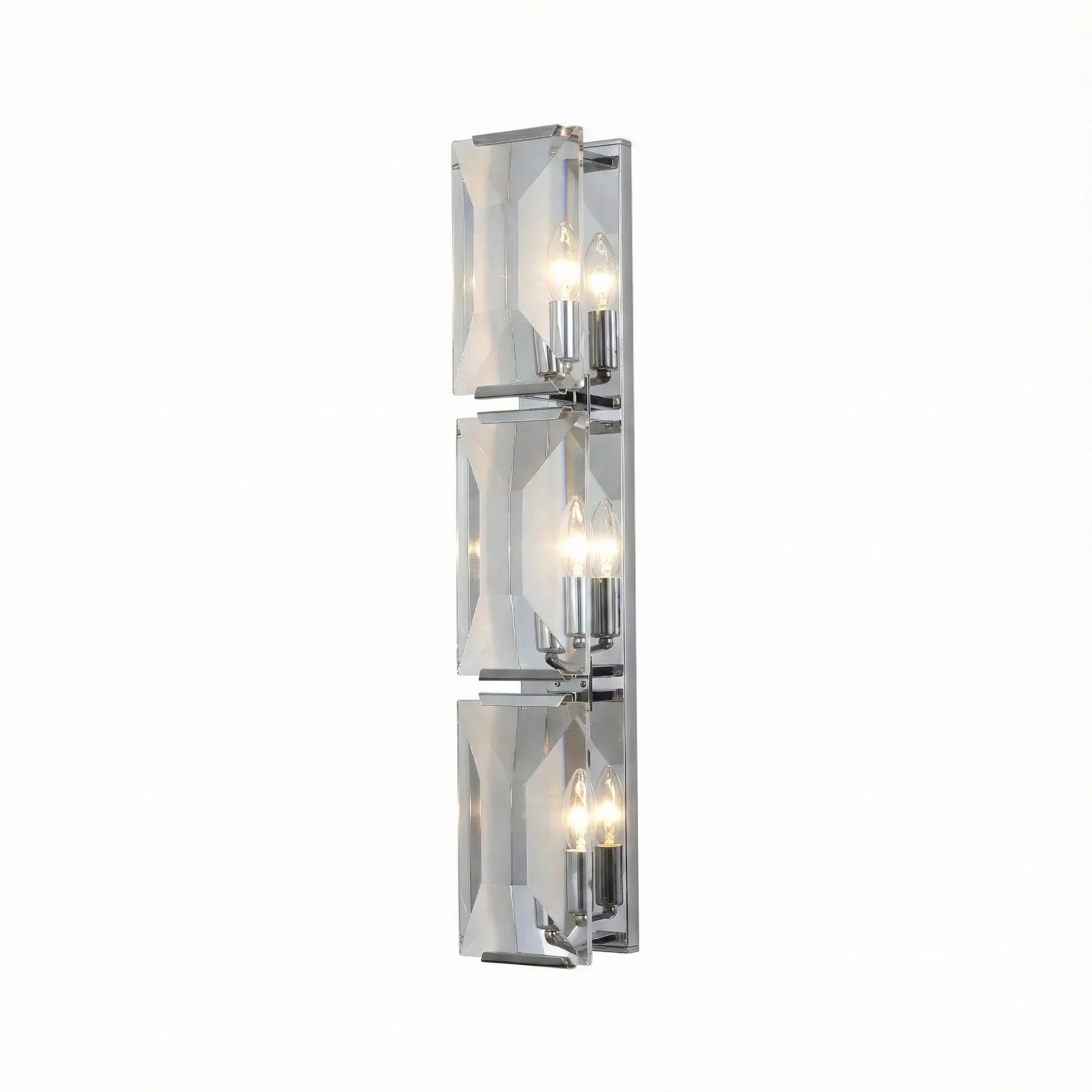 Crystal Rectangular Wall Lamp