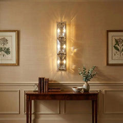 Crystal Rectangular Wall Lamp