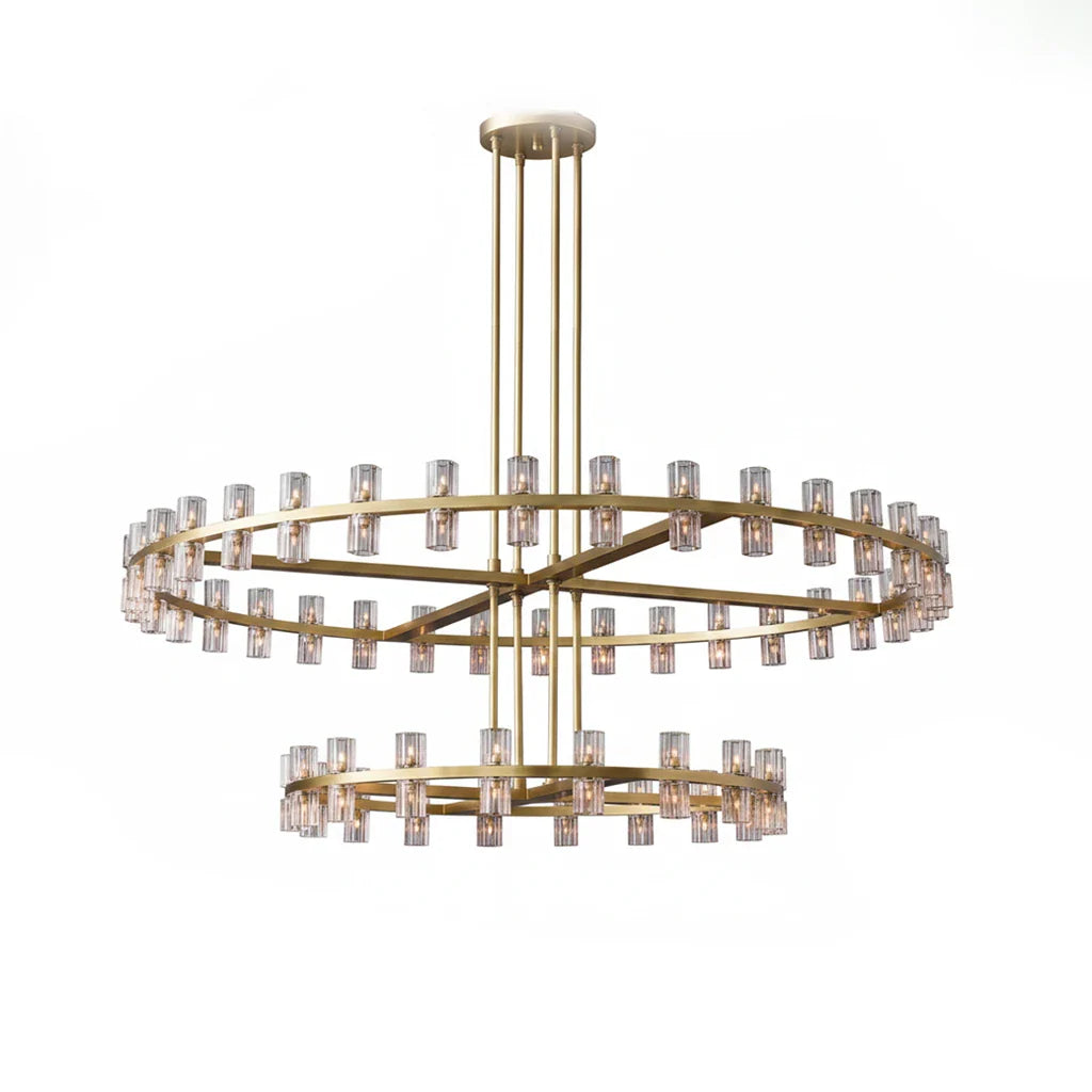 CrystalRay Linear Chandelier Series