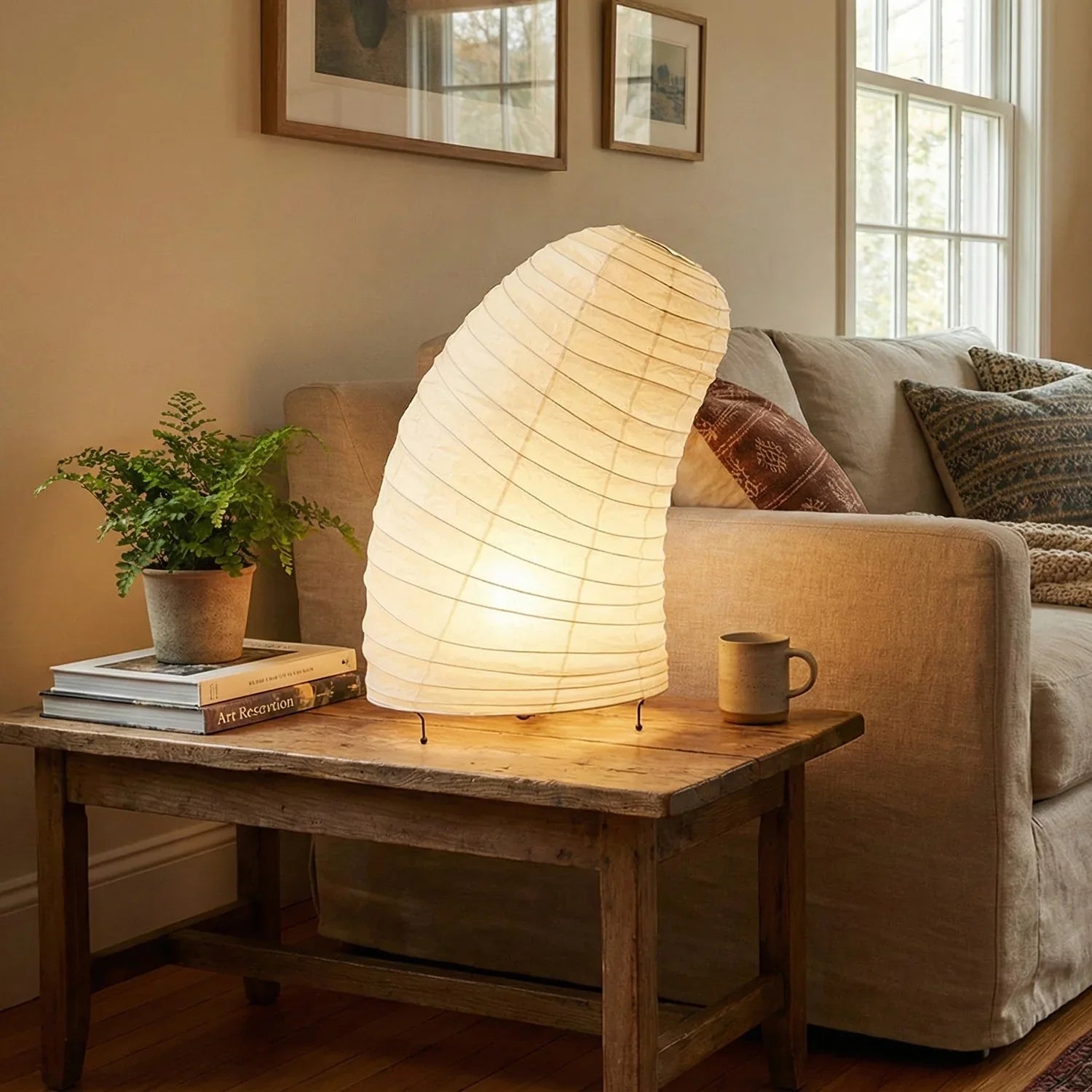 Akari Curved VB-13T Table Lamp