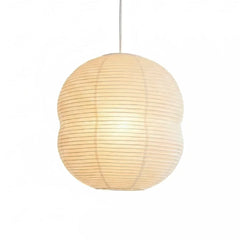 Akari Double Hemispherical Pendant Light
