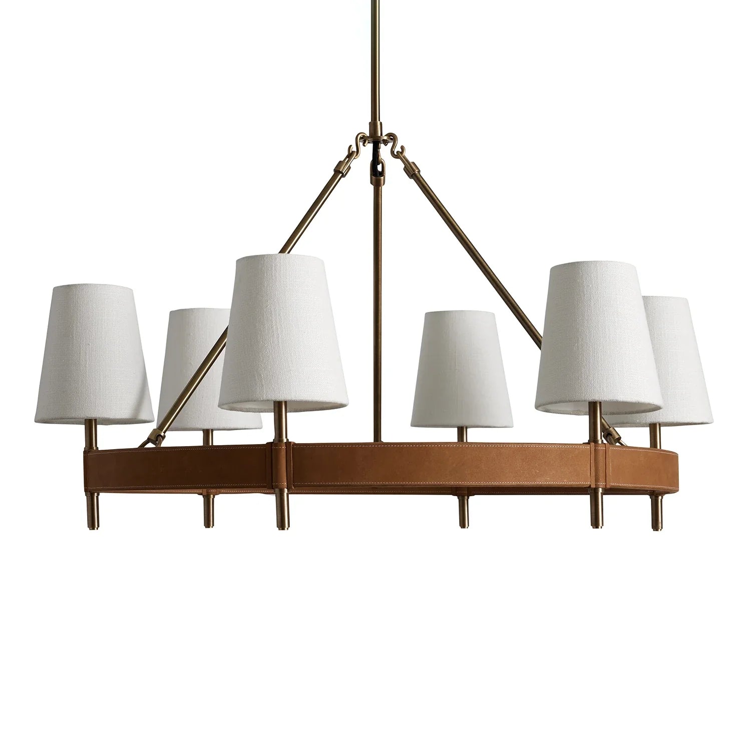 Hastings Leather Chandelier