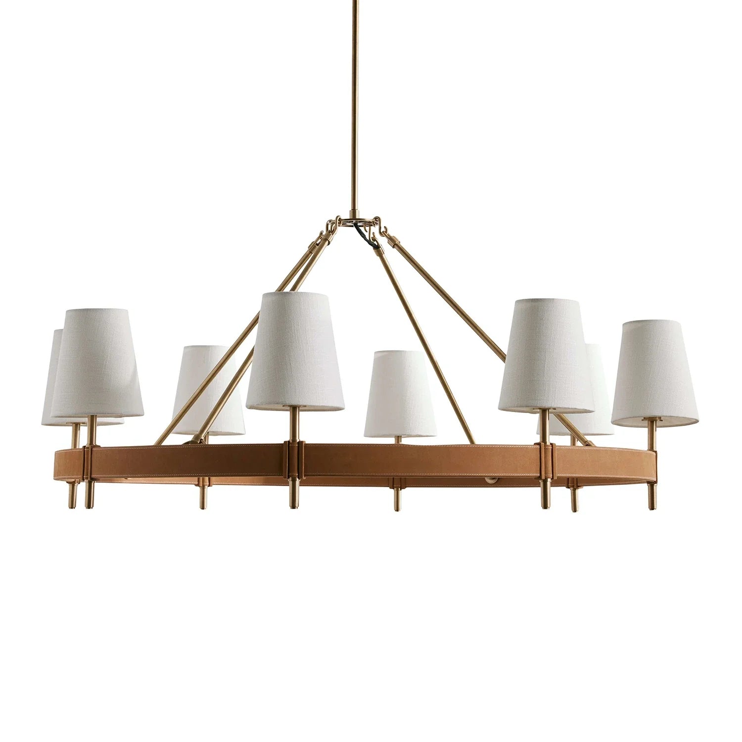 Hastings Leather Chandelier