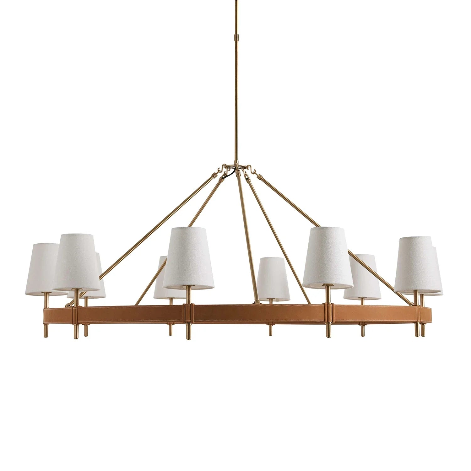 Hastings Leather Chandelier