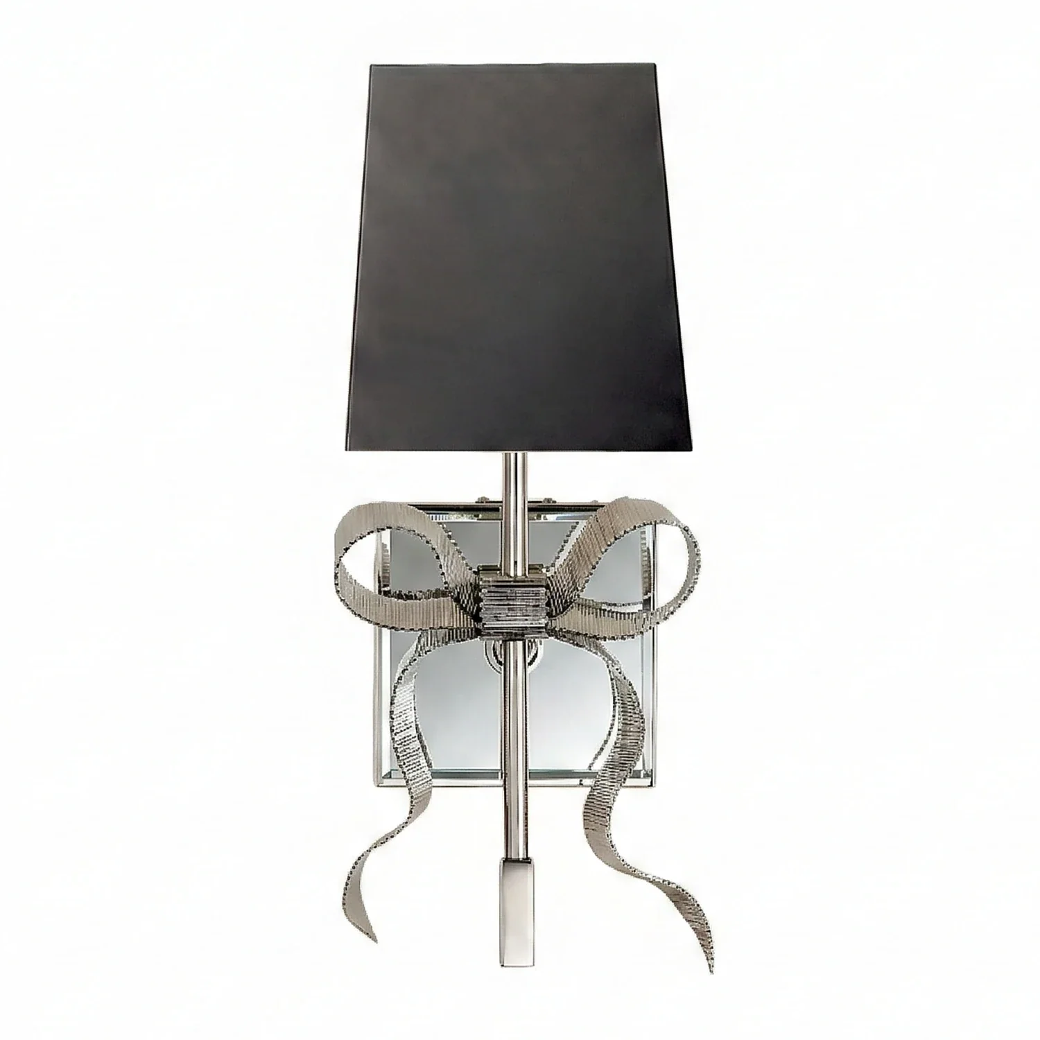 Ribbed Ribbon Bow Wall Lamp