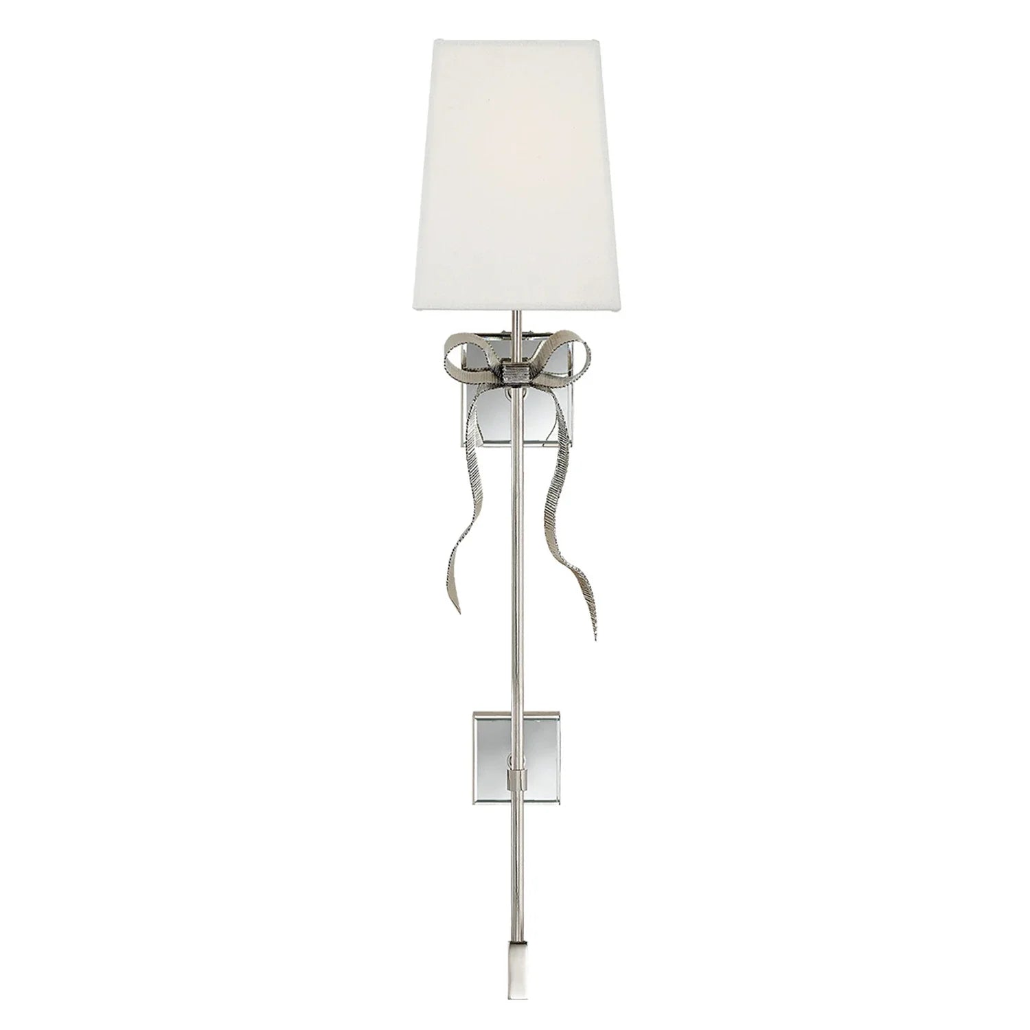Ribbed Ribbon Bow Wall Lamp