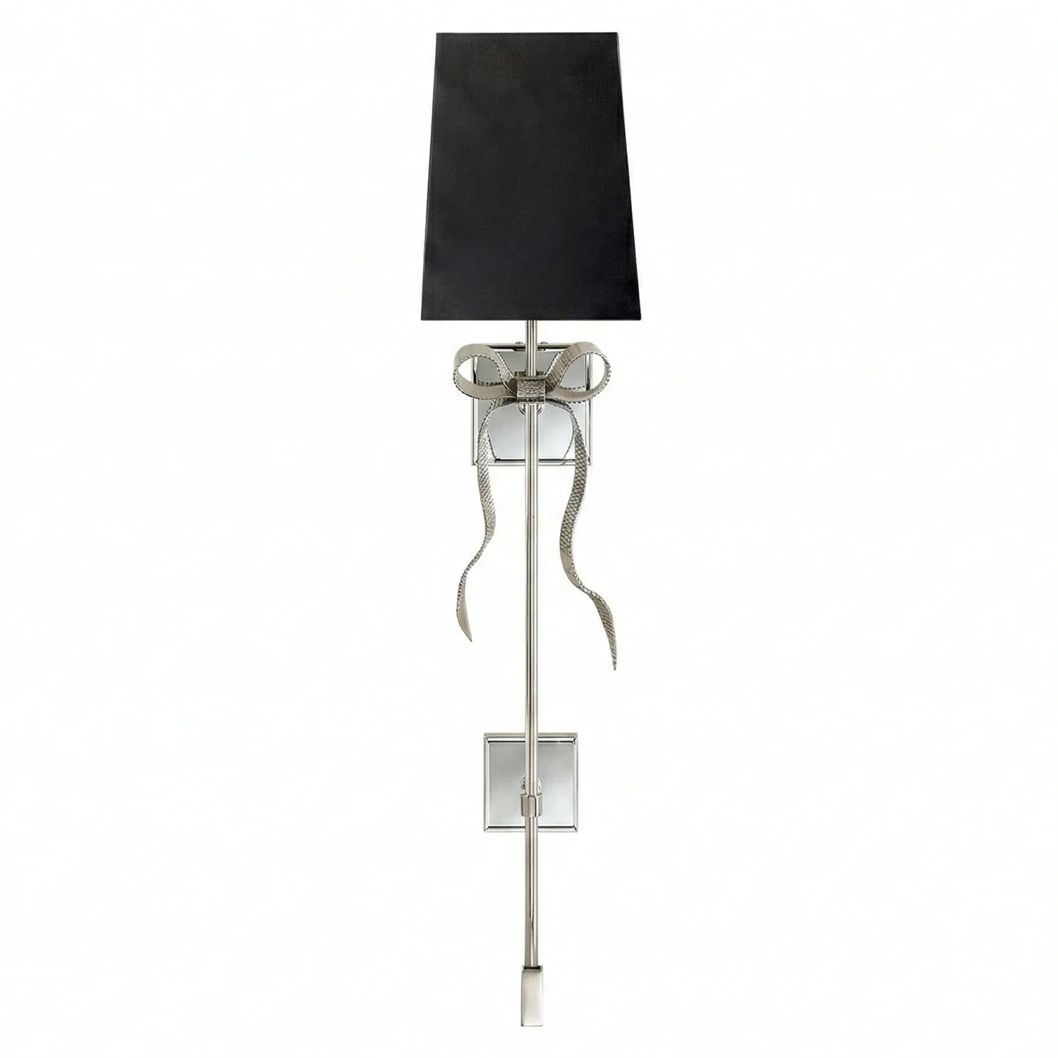 Ribbed Ribbon Bow Wall Lamp