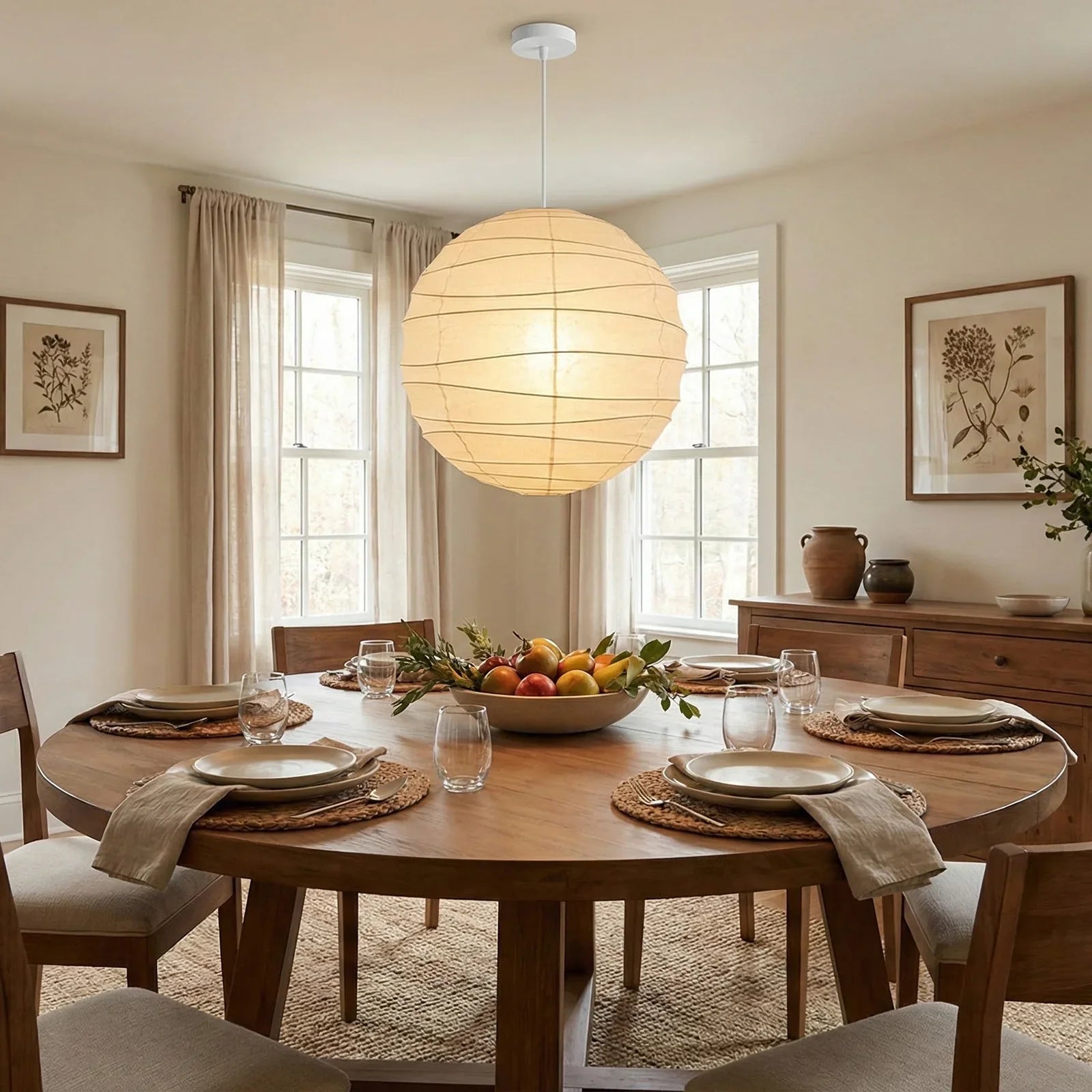 Akari Spherical D Series Pendant Light