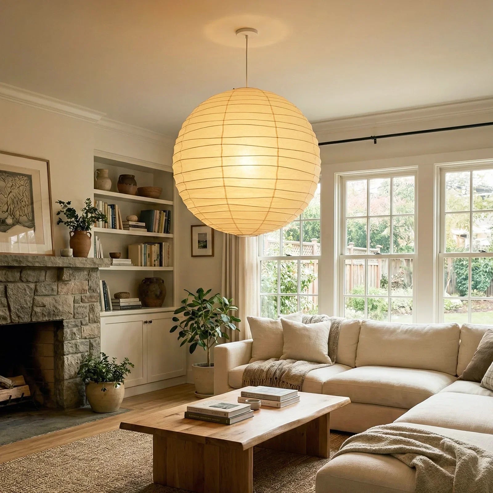 Akari Spherical D Series Pendant Light