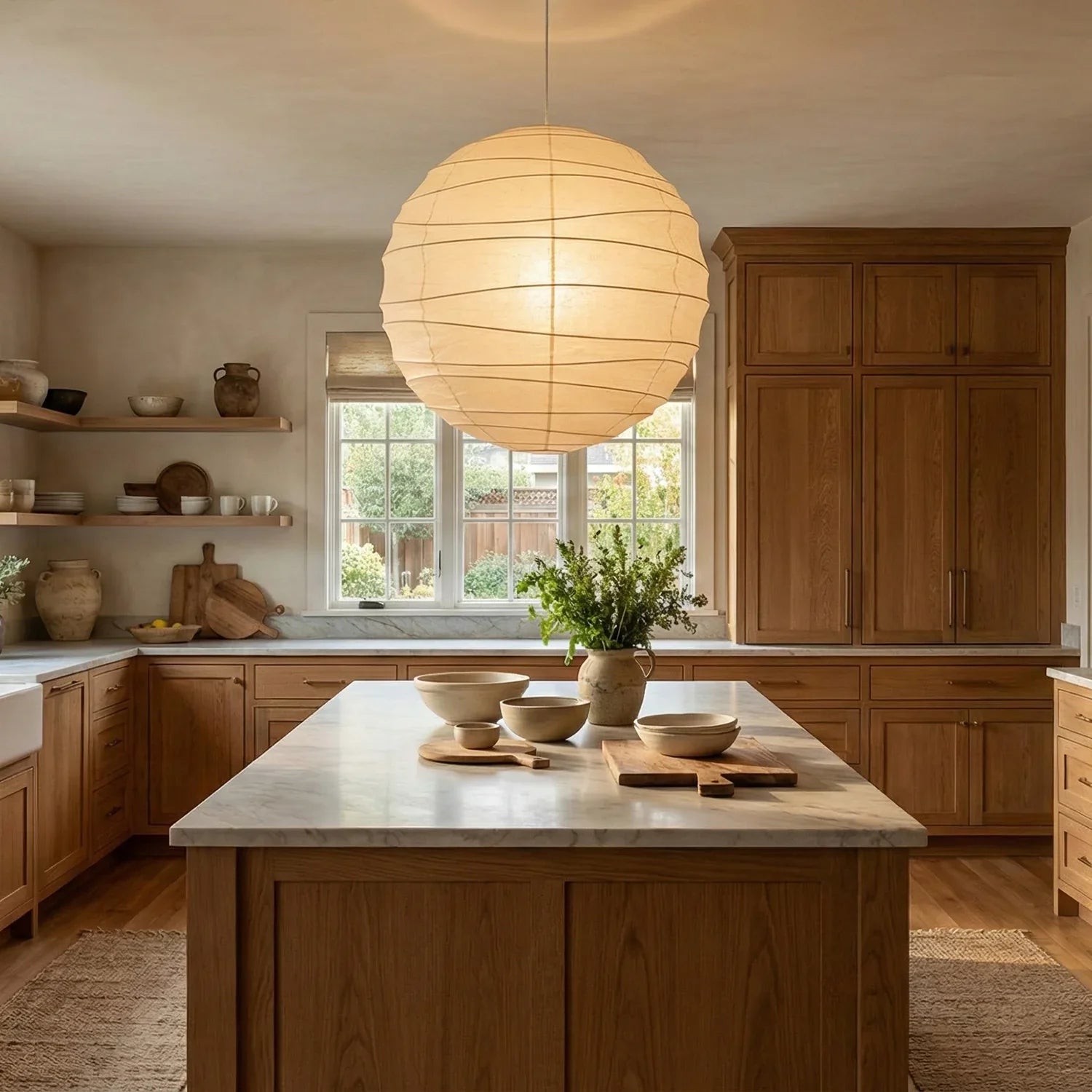 Akari Spherical D Series Pendant Light