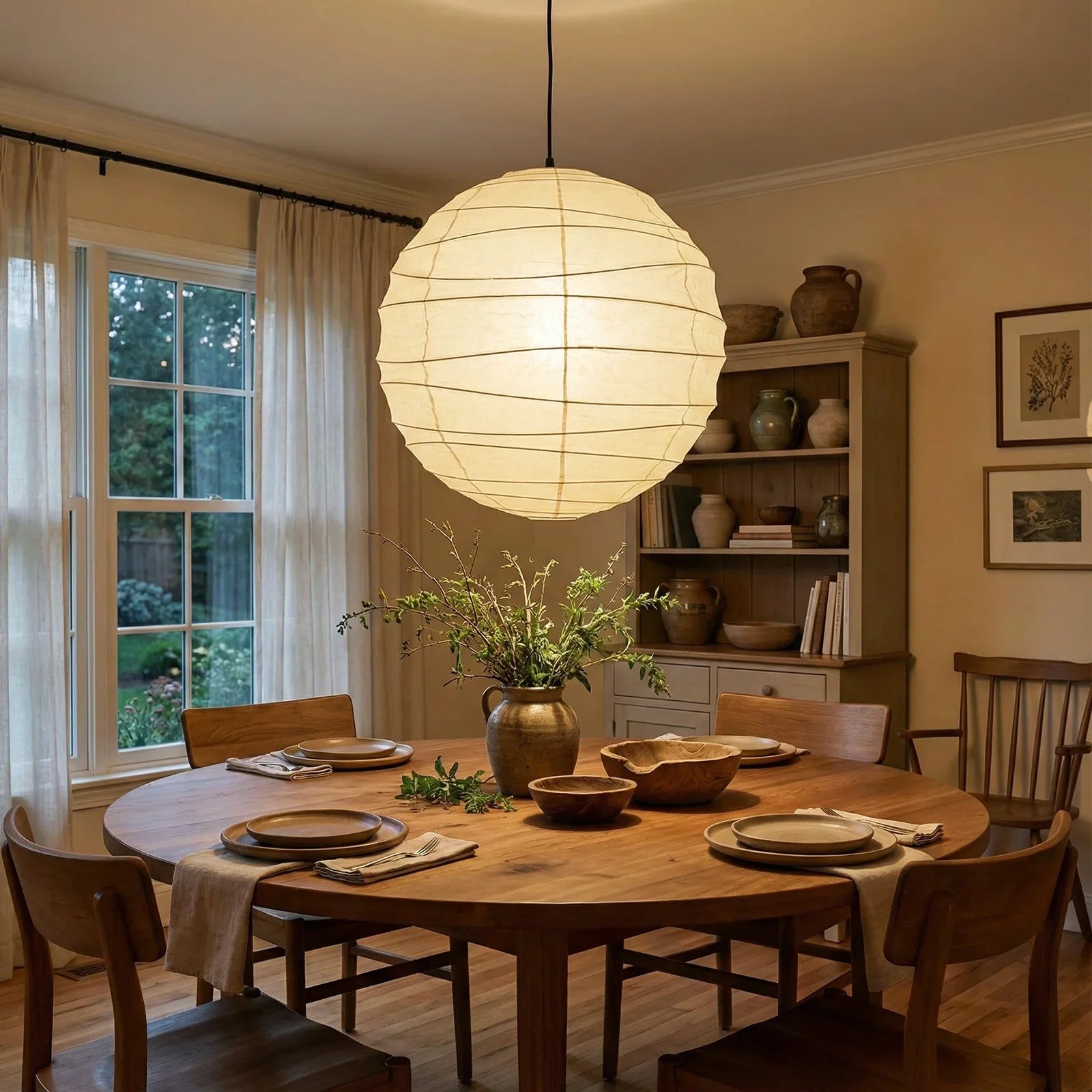 Akari Spherical D Series Pendant Light