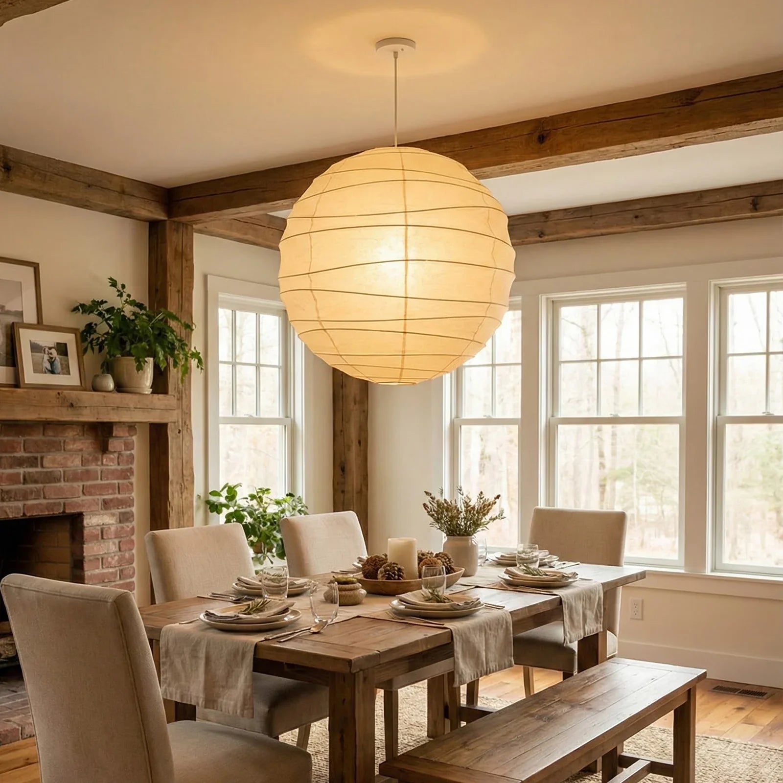 Akari Spherical D Series Pendant Light