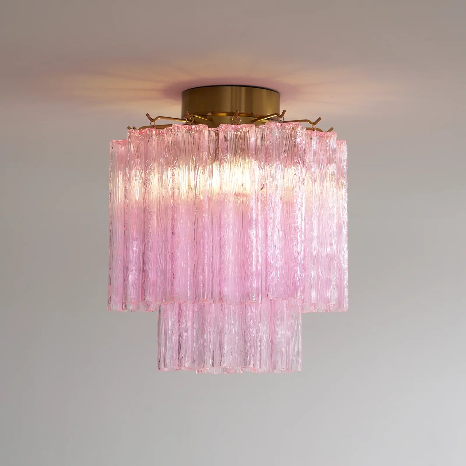 Star Shaped Glass Tube Ceiling Light